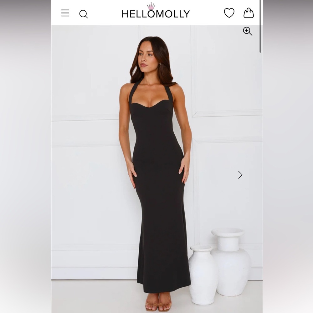 Hello Molly Flickers of Fantasy Halter Maxi Dress